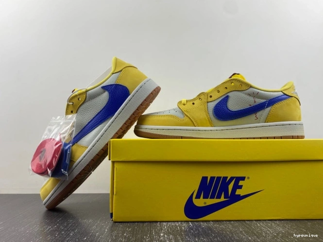 HYPE Air Jordan Travis OG DZ4137-700 Low Scott x 1 Canary 0807